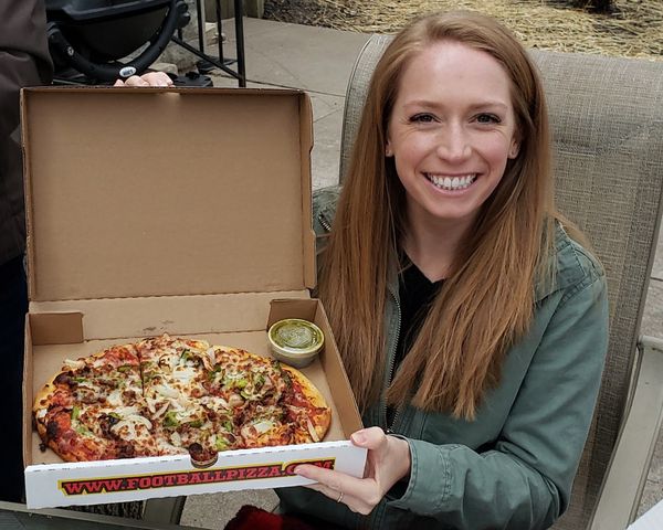 Football Pizza